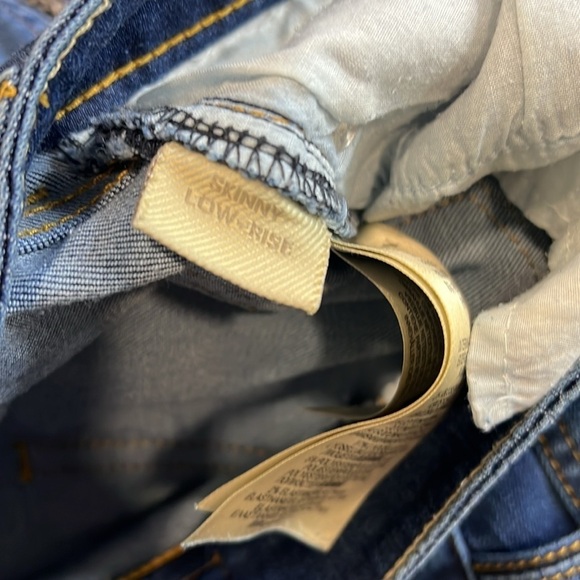 Burberry Brit Skinny Low Rise Medium Wash Jeans Size 27 - Picture 10 of 10
